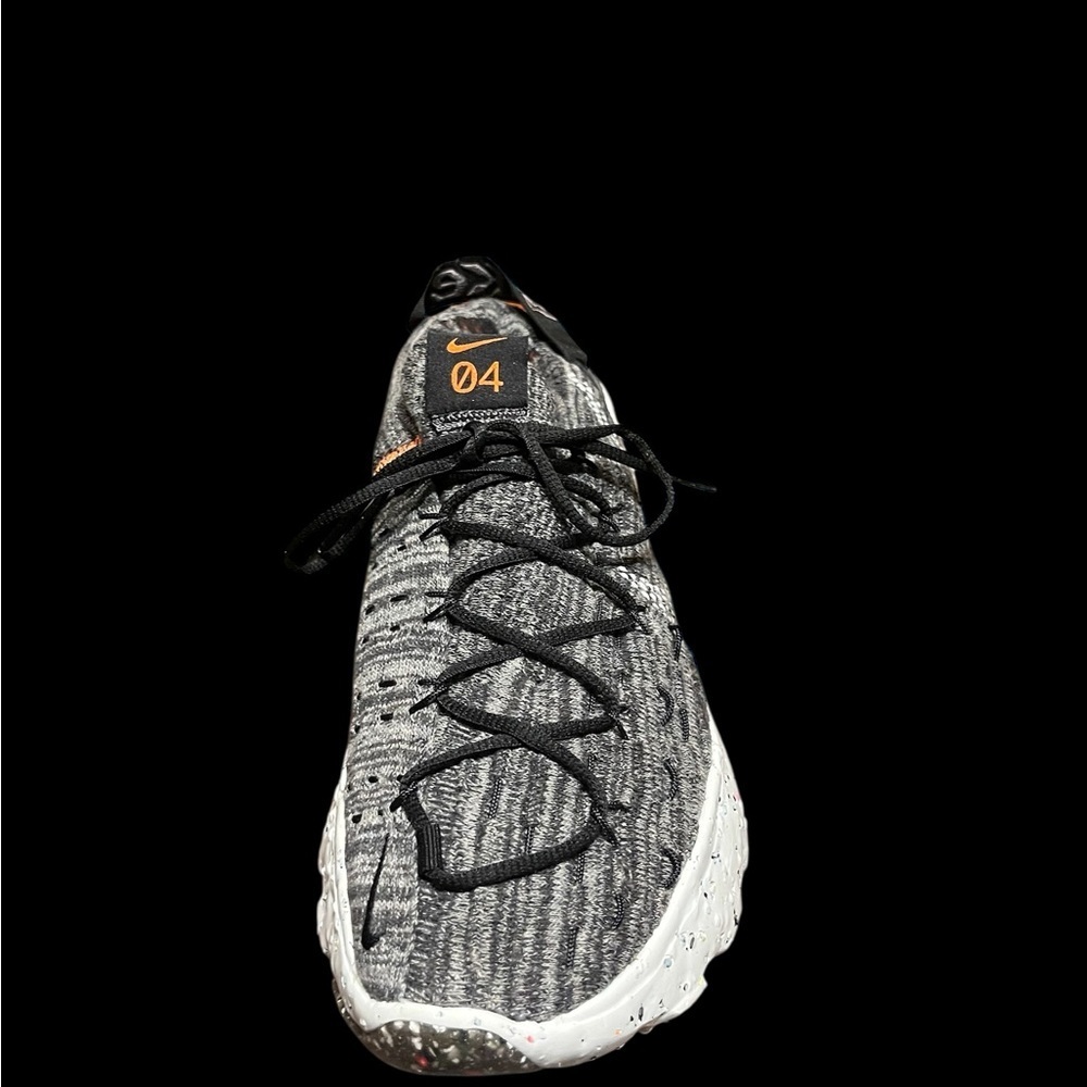 Nike Speckled Sole Space Hippie 04 Black and Iron Grey Athletic Shoes - Picture 5 of 5